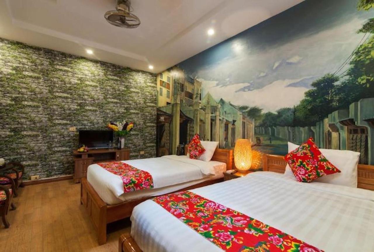 Dollar Homestay & Travel Hanoi Bagian luar foto