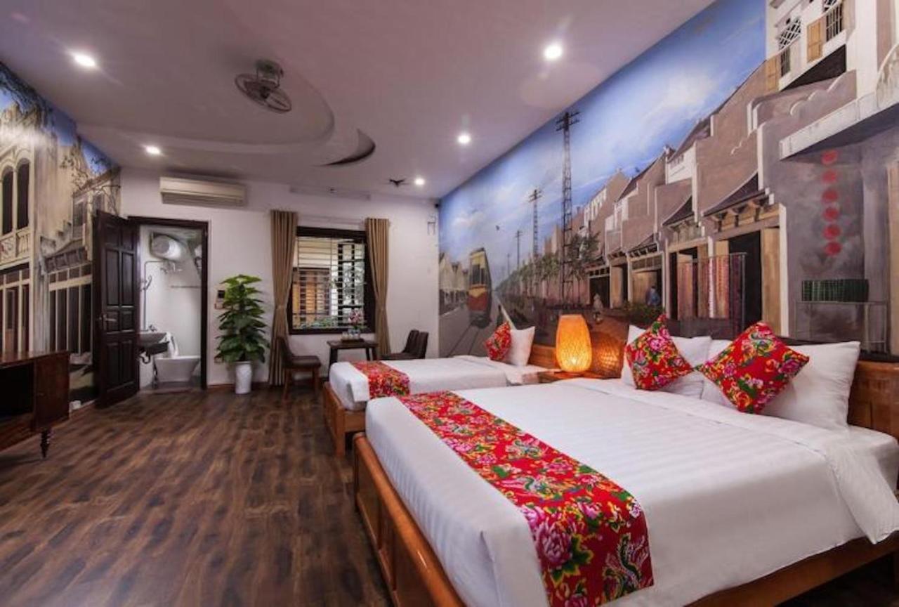 Dollar Homestay & Travel Hanoi Bagian luar foto